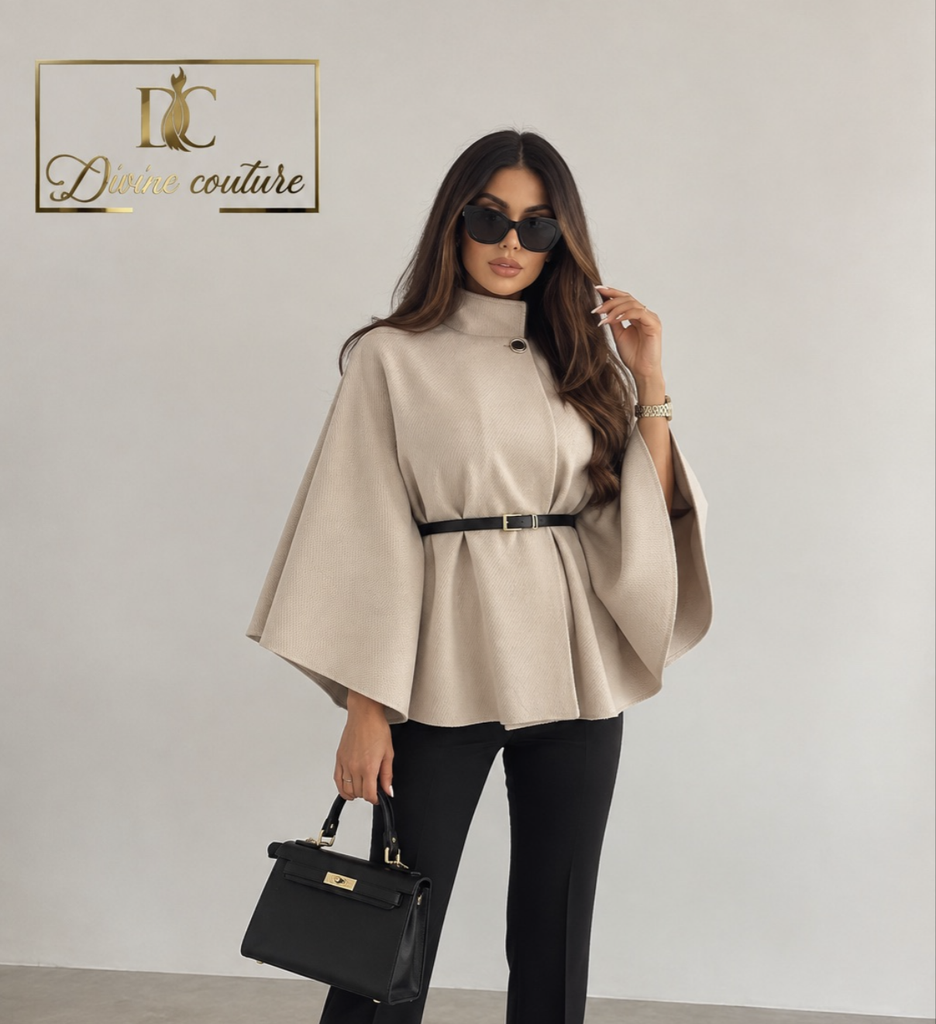 Capă Dama Crem Divine Cape