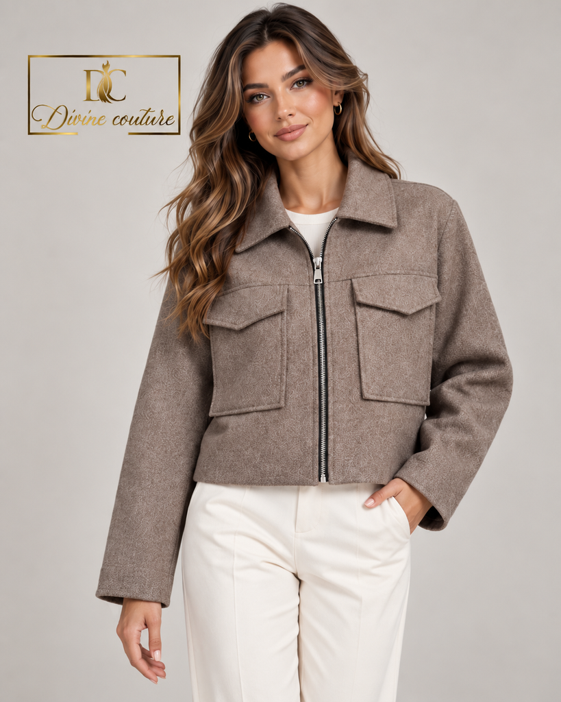Jachetă Siena Taupe