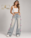 Blugi Pink Bows