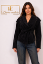 Geacă Velvet Touch Black